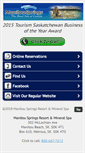 Mobile Screenshot of m.manitousprings.ca