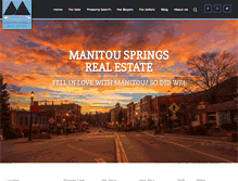 Tablet Screenshot of manitousprings.com